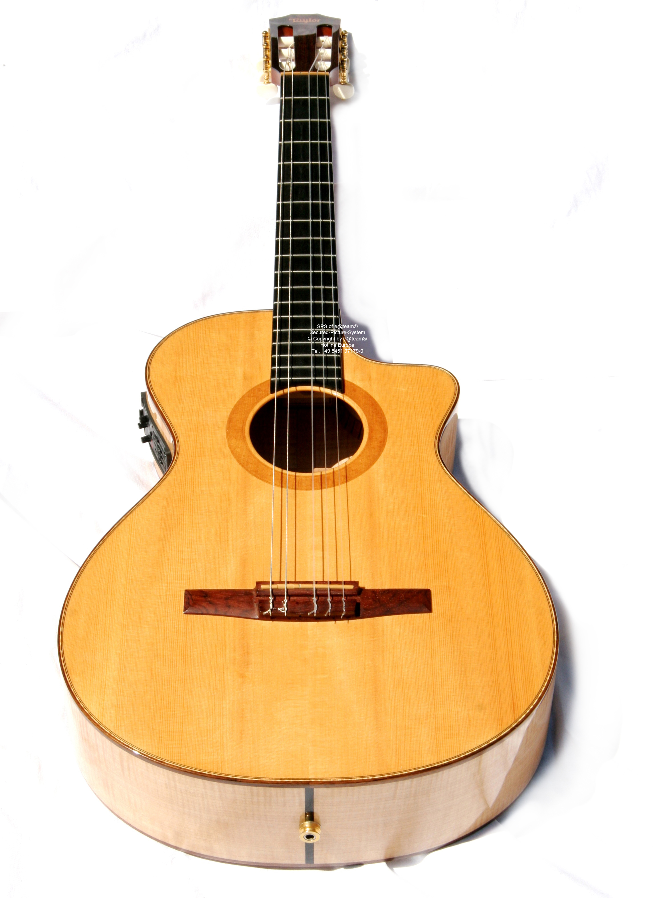  Taylor Guitars NS62CE NylonPremiumSeries FiguredSuperMaple 2000 Masterseries 6